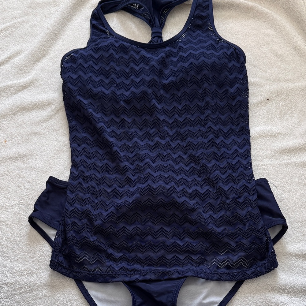 Elegant Navy Women's Bikini Set